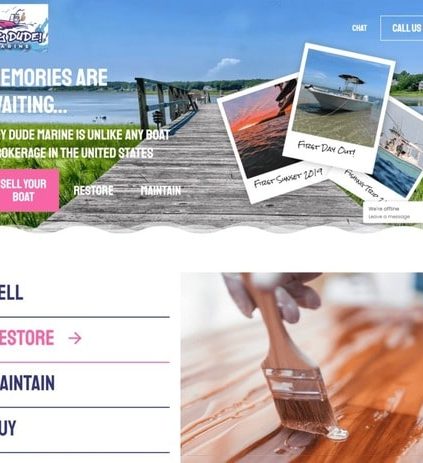 Website for Emerald Isle NC boat broker